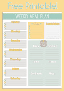 Printable Meal Prep Calendar - PrintableDietPlan.com