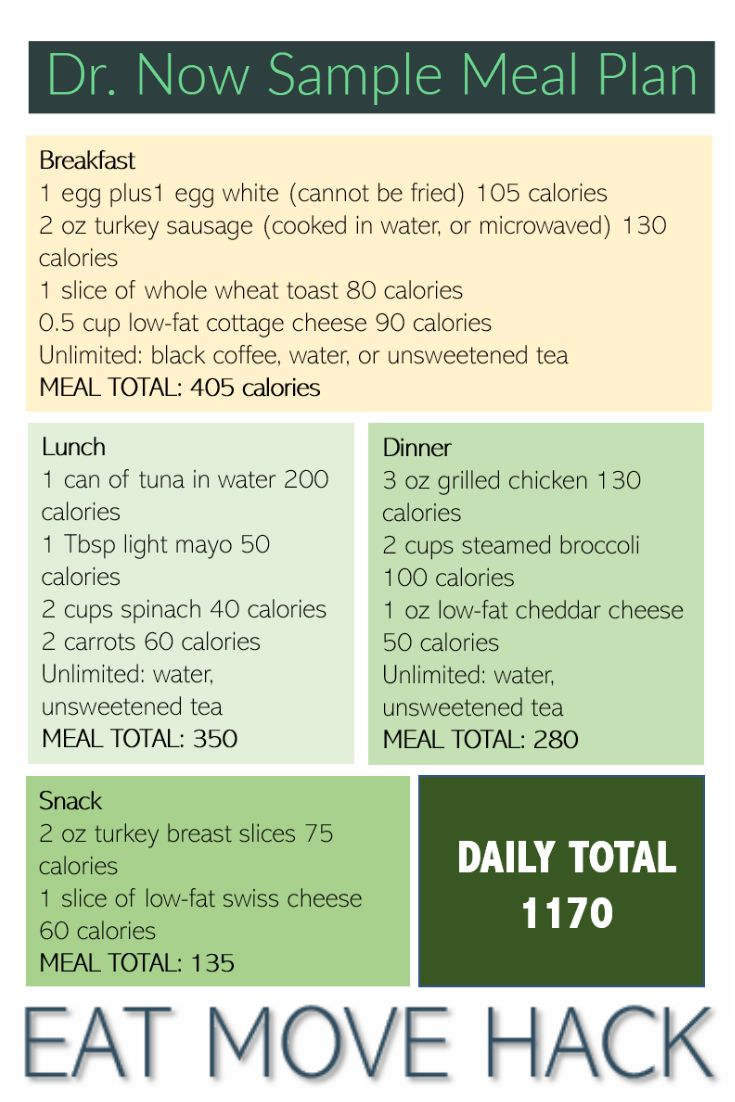 Dr Now Diet Plan Printable PrintableDietPlan