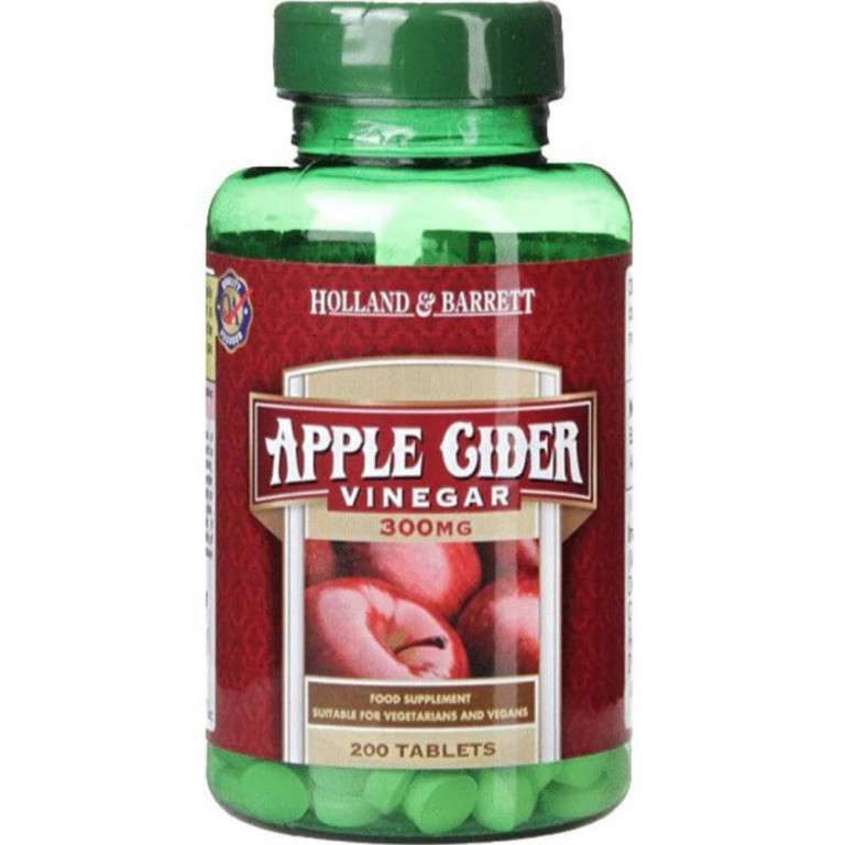 Buy Holland Barrett Apple Cider Vinegar 300mg Tablets