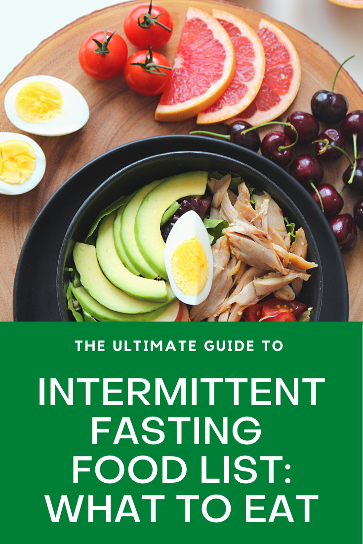 Intermittent Fasting Food List What To Eat Miss Nutritionista - What Foods To Eat During 16/8 Intermittent Fasting